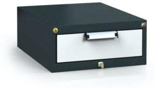 Alfa 3 Antistatický závesný ESD box pre pracovné stoly 218 x 480 x 600 mm