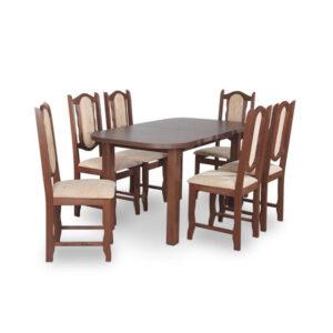 Jedálenský set Lindar - Stôl 150x80