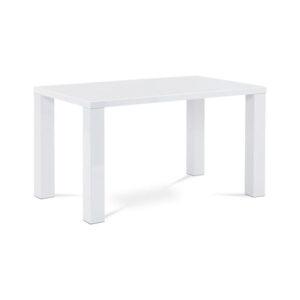 Jedálenský stôl Agil 135x76x80 cm (biela)