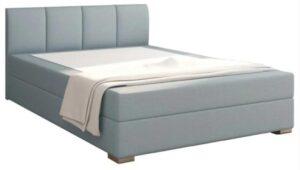 Jednolôžková posteľ Boxspring 120 cm Rhoni (mentolová) (s roštom