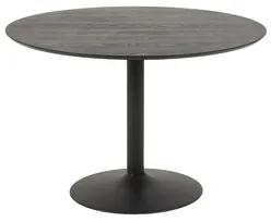Okrúhly jedálenský stôl GOMERA čierny