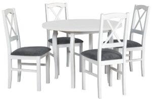 Okrúhly stôl so 4 stoličkami - AL55