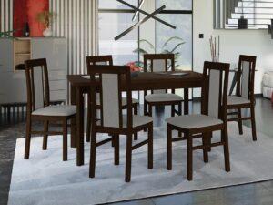 Rozkladací stôl so 6 stoličkami - AL34