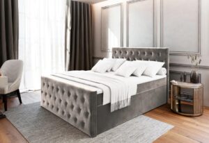 Čalúnená posteľ boxspring FENDI