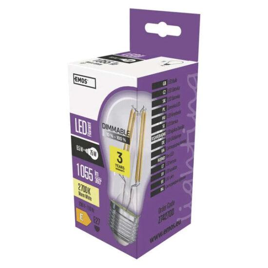 Emos Z74270D LED žiarovka Filament 8