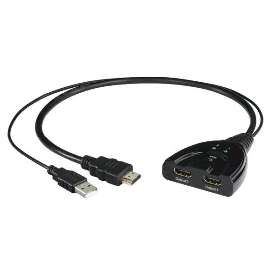 HDMI rozbočovač Hama 1x2