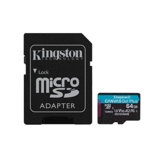 Pamäťová karta Kingston Canvas Go! MicroSDXC 64GB (SDCG3/64GB)