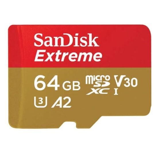 Pamäťová karta SanDisk Extreme MicroSDXC 4GB+SD Adapter 170MB/s & 80MB/s