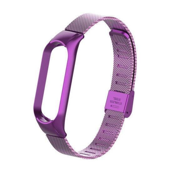 Remienok pre Xiaomi Mi Band 5 oceľ. miláno