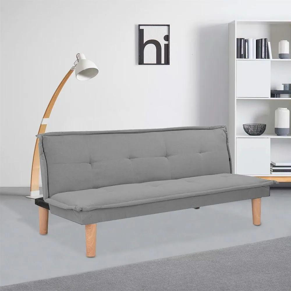 Rozkladacia sofa/posteľ SVANTE - Šedá