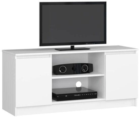 TV stolík Tonon 120 cm biely