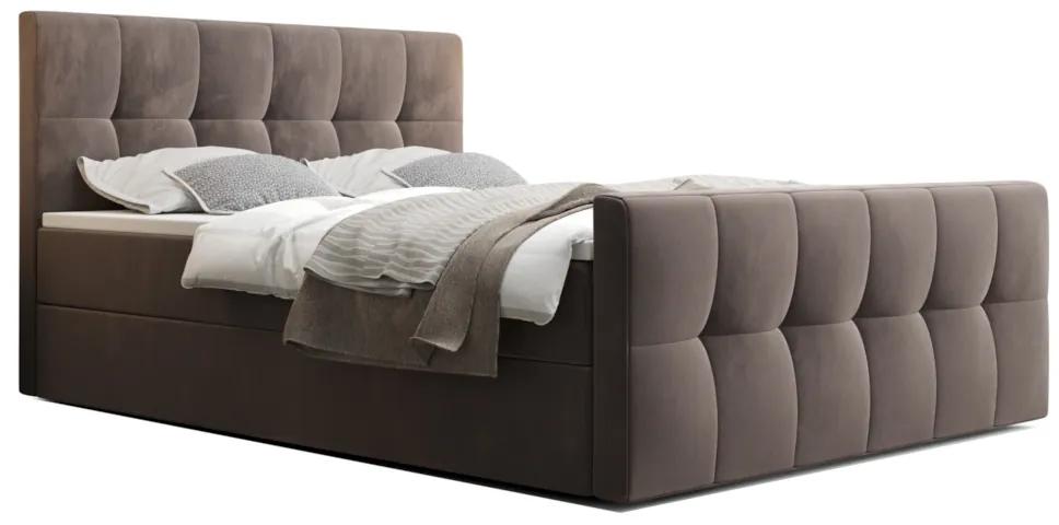 Čalúnená posteľ boxspring MANHATTAN