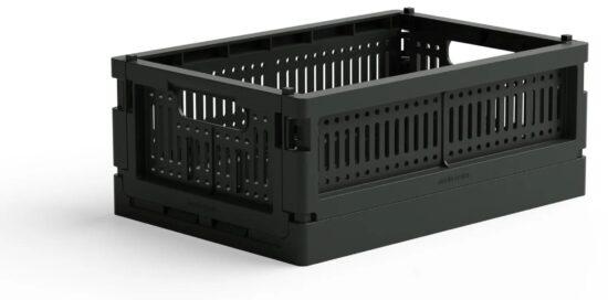 Made Crate skladacia prepravka mini black