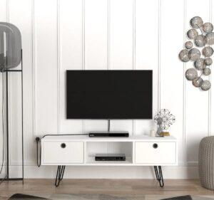 TV stolek MODA 120 cm bílý