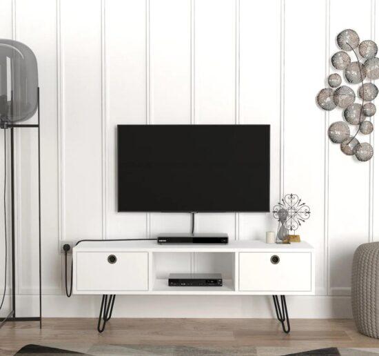 TV stolek MODA 120 cm bílý