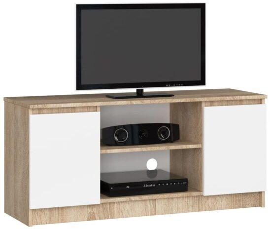 TV stolík Tonon 120 cm sonoma/biela