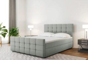 Čalúnená posteľ boxspring MARIN + topper