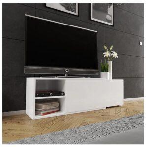 MIRJAN 24 TV stolík CLIF 40x180 cm biela MJ0027